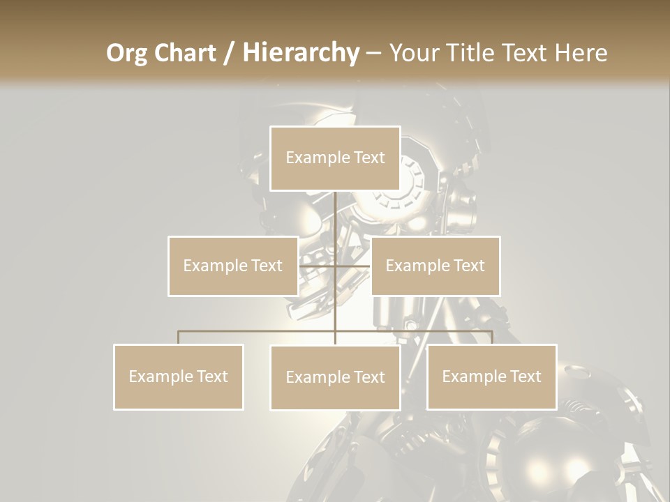 Military Trooper Technology PowerPoint Template