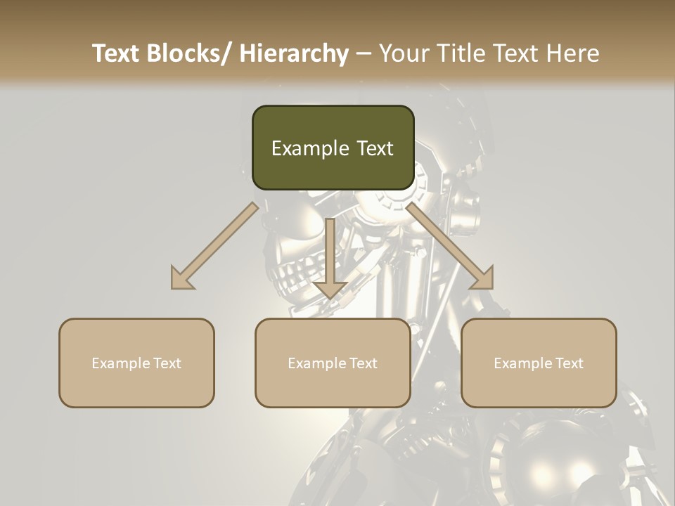 Military Trooper Technology PowerPoint Template