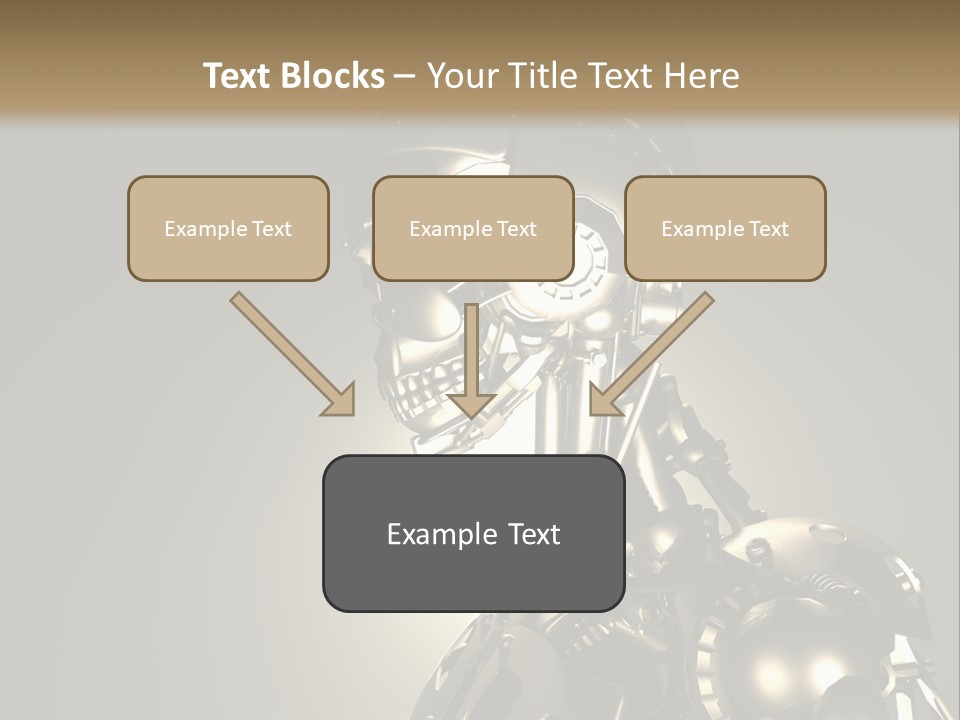 Military Trooper Technology PowerPoint Template