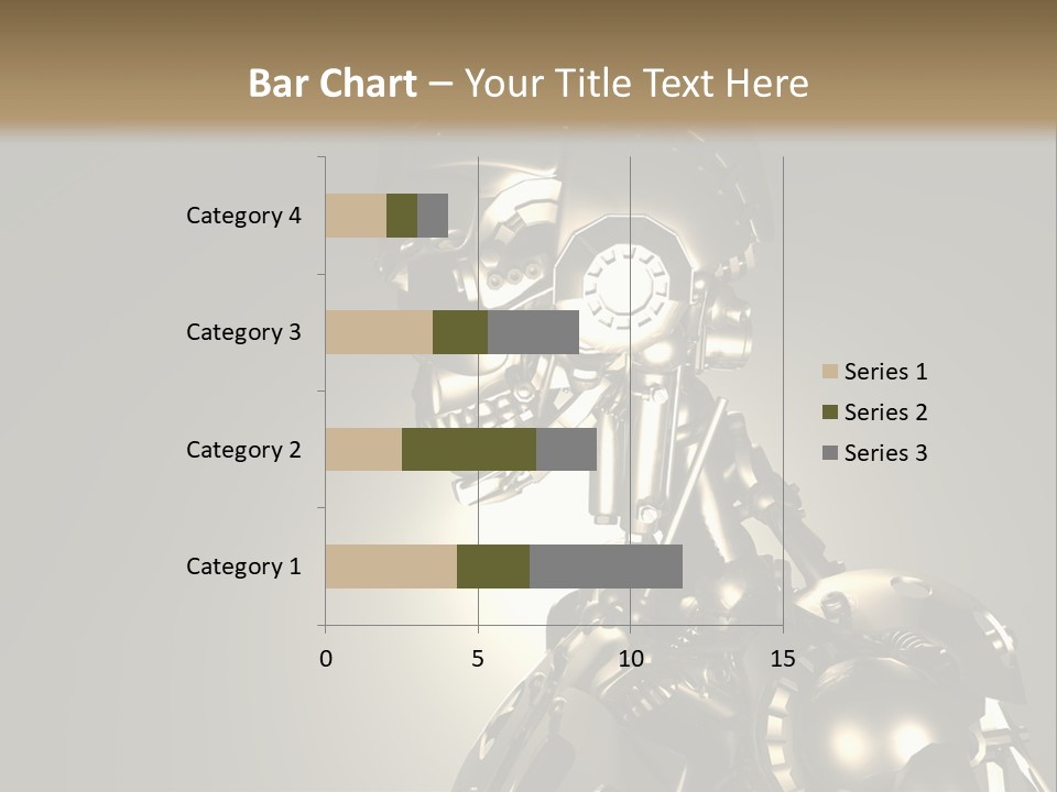 Military Trooper Technology PowerPoint Template