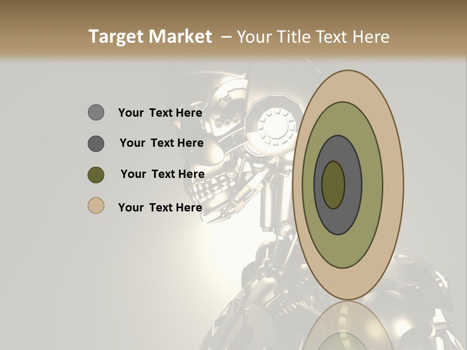 Military Trooper Technology PowerPoint Template