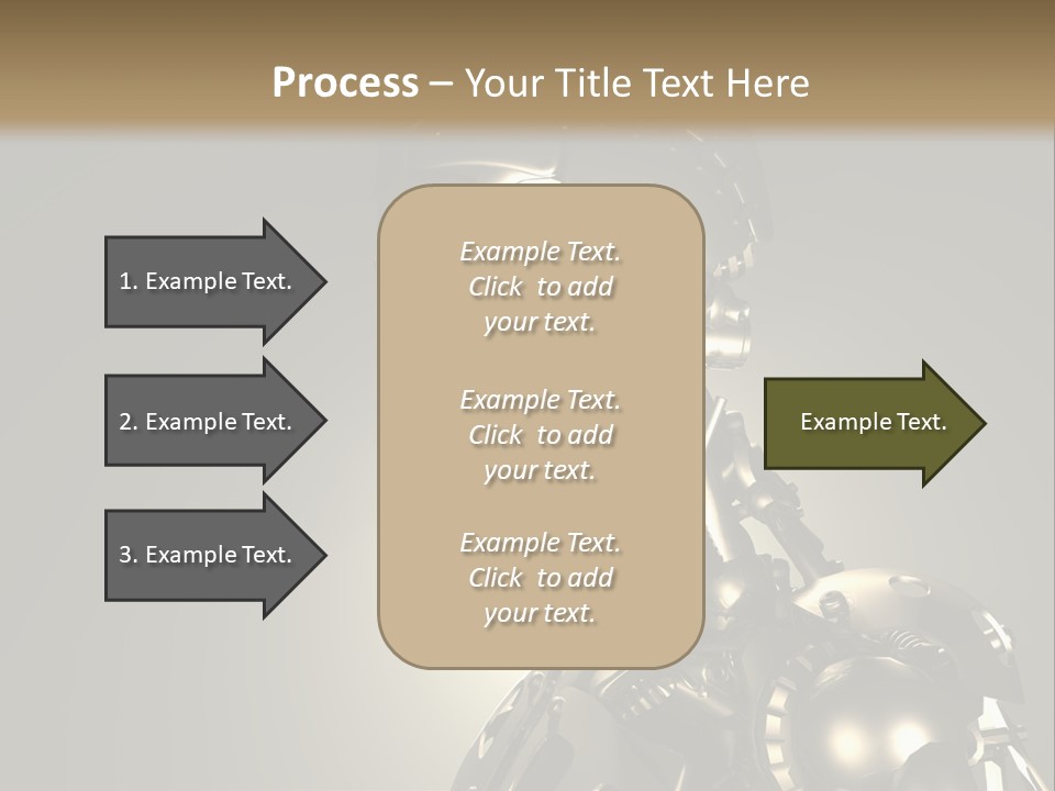 Military Trooper Technology PowerPoint Template