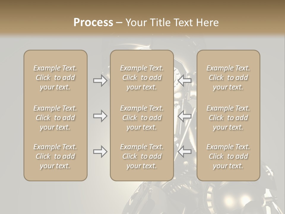 Military Trooper Technology PowerPoint Template