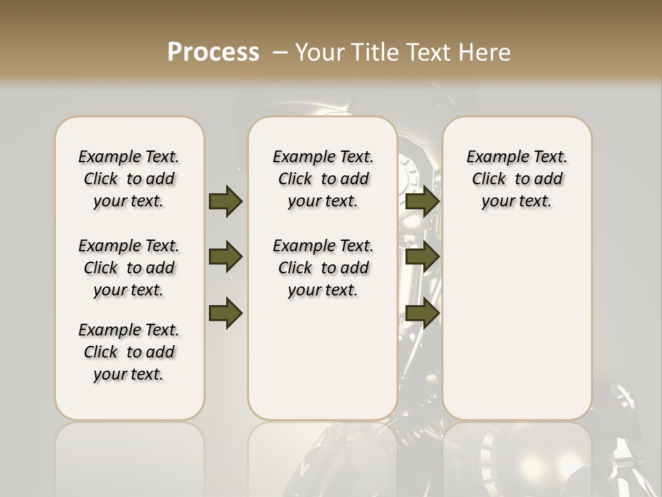 Military Trooper Technology PowerPoint Template