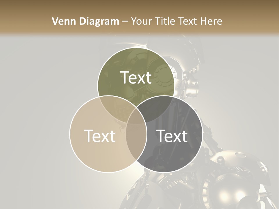 Military Trooper Technology PowerPoint Template