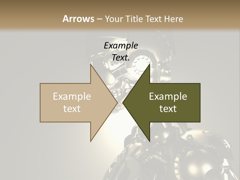 Military Trooper Technology PowerPoint Template
