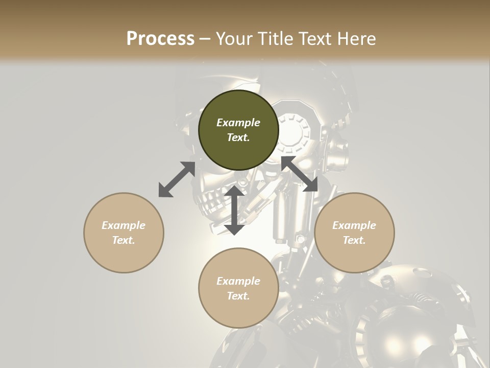 Military Trooper Technology PowerPoint Template