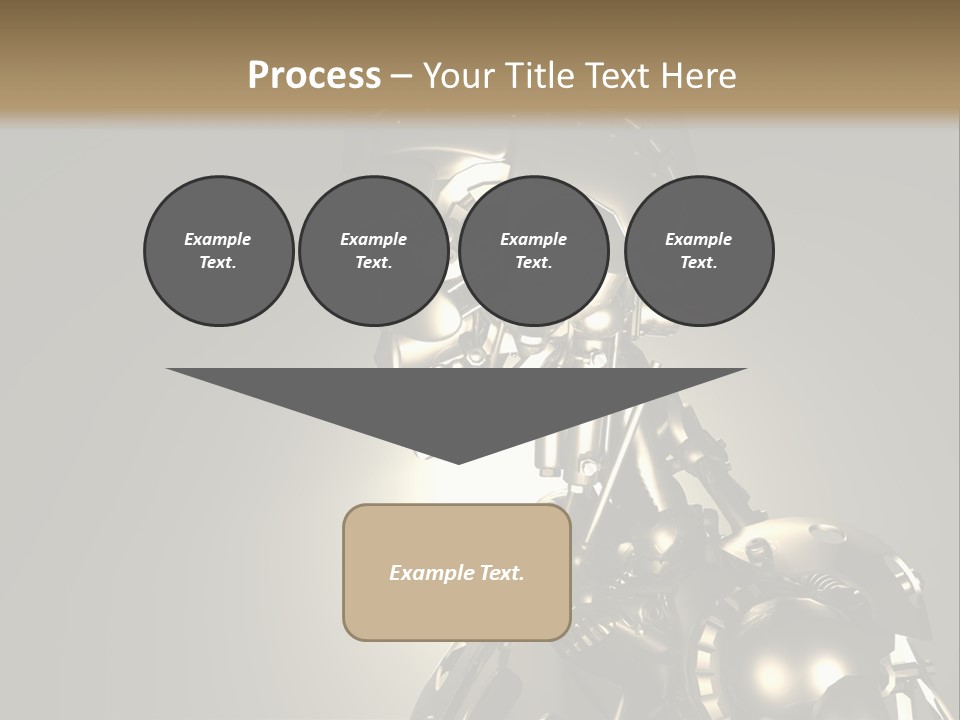 Military Trooper Technology PowerPoint Template