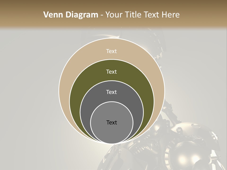 Military Trooper Technology PowerPoint Template