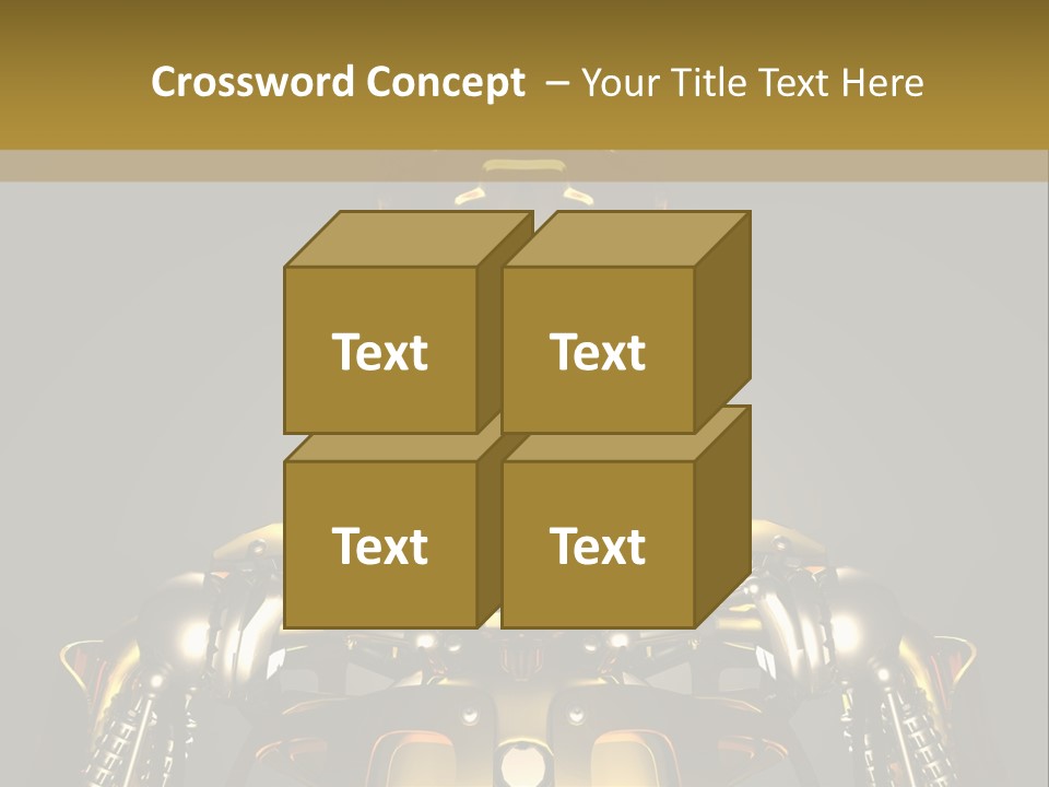 Futuristic Fiction Render PowerPoint Template