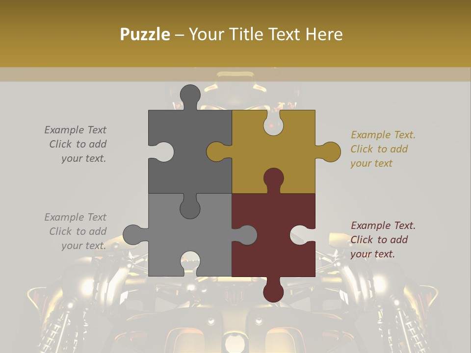 Futuristic Fiction Render PowerPoint Template