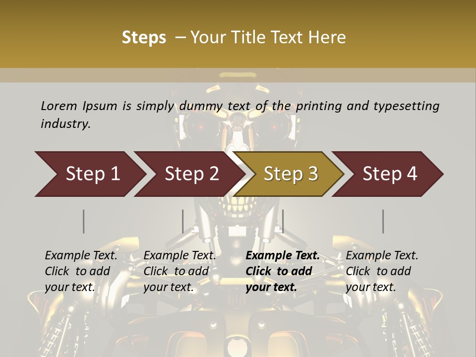 Futuristic Fiction Render PowerPoint Template