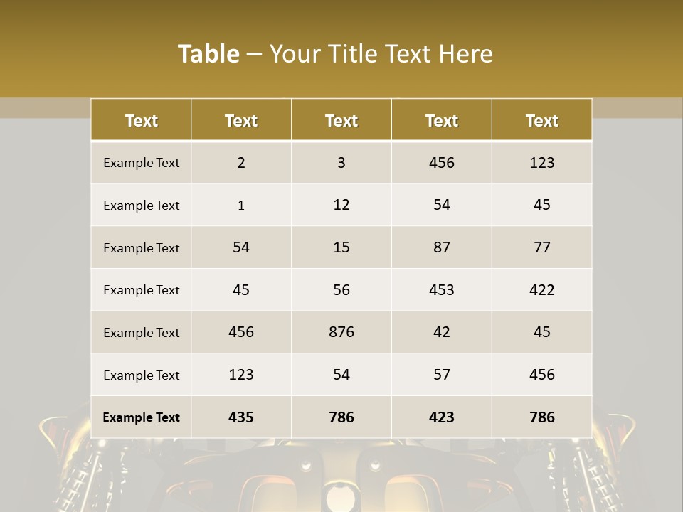 Futuristic Fiction Render PowerPoint Template
