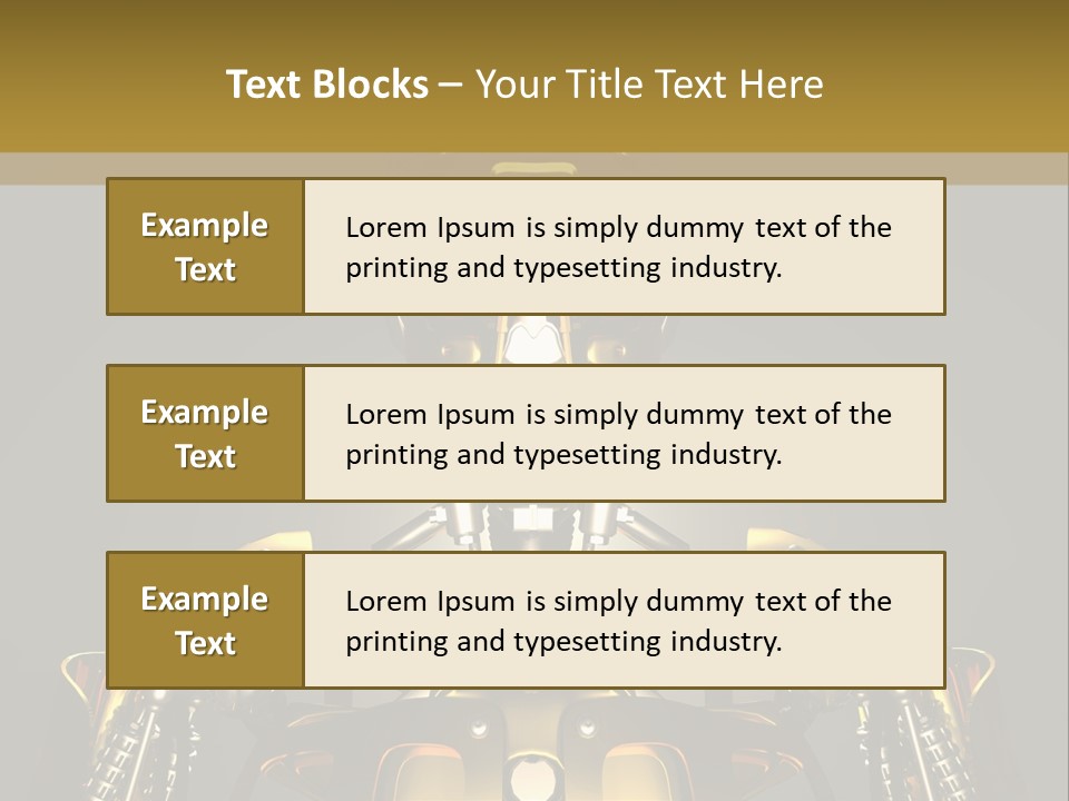 Futuristic Fiction Render PowerPoint Template