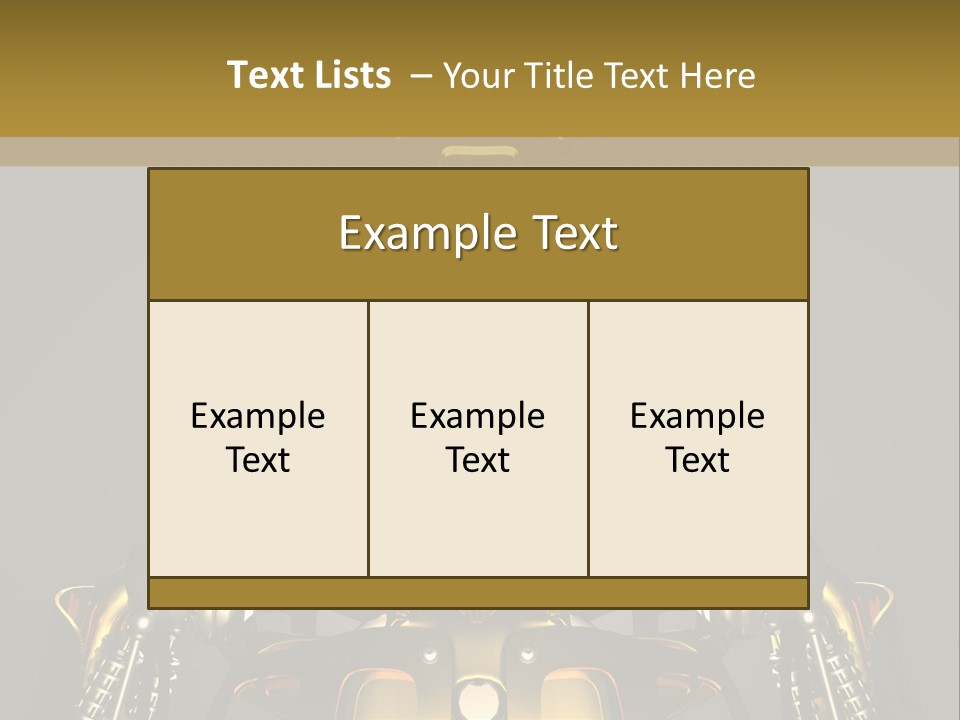 Futuristic Fiction Render PowerPoint Template
