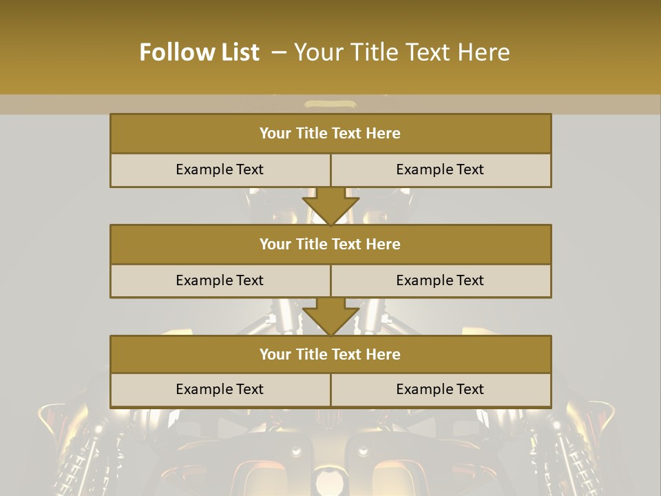 Futuristic Fiction Render PowerPoint Template