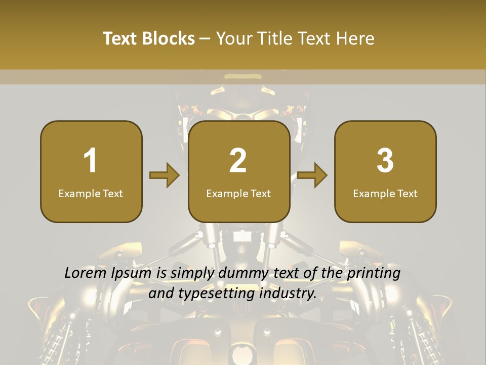Futuristic Fiction Render PowerPoint Template