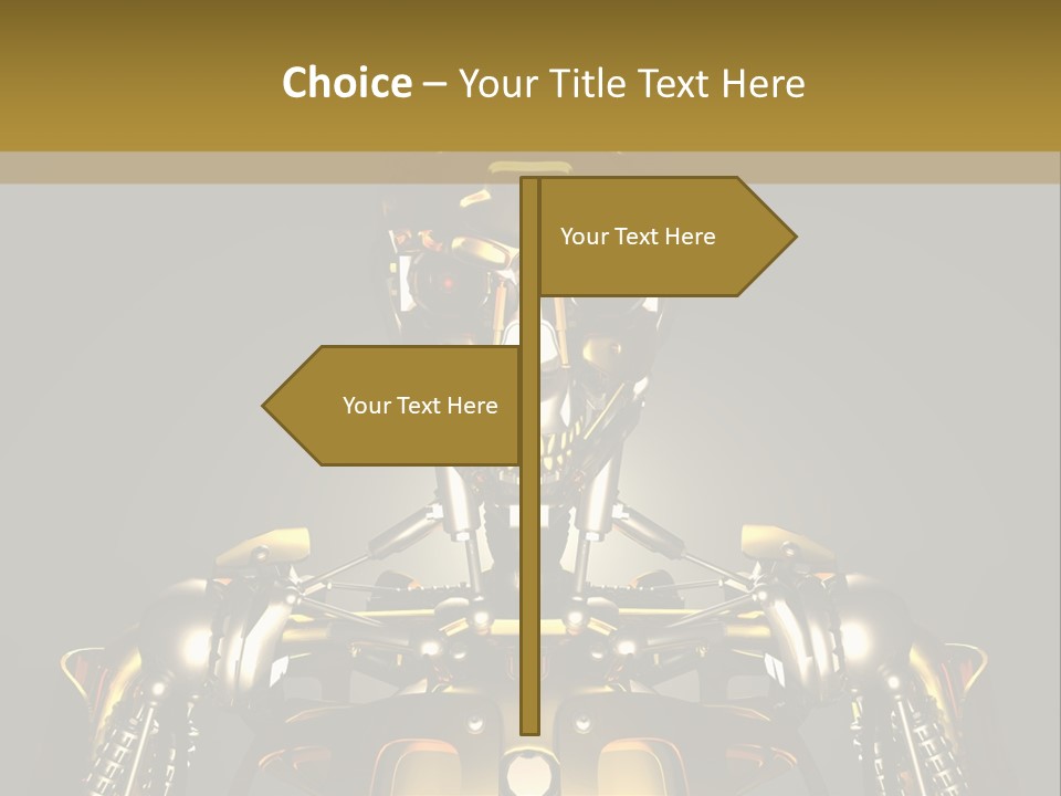 Futuristic Fiction Render PowerPoint Template