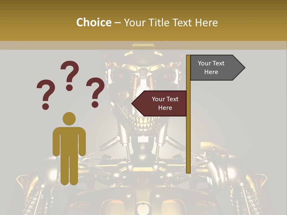 Futuristic Fiction Render PowerPoint Template