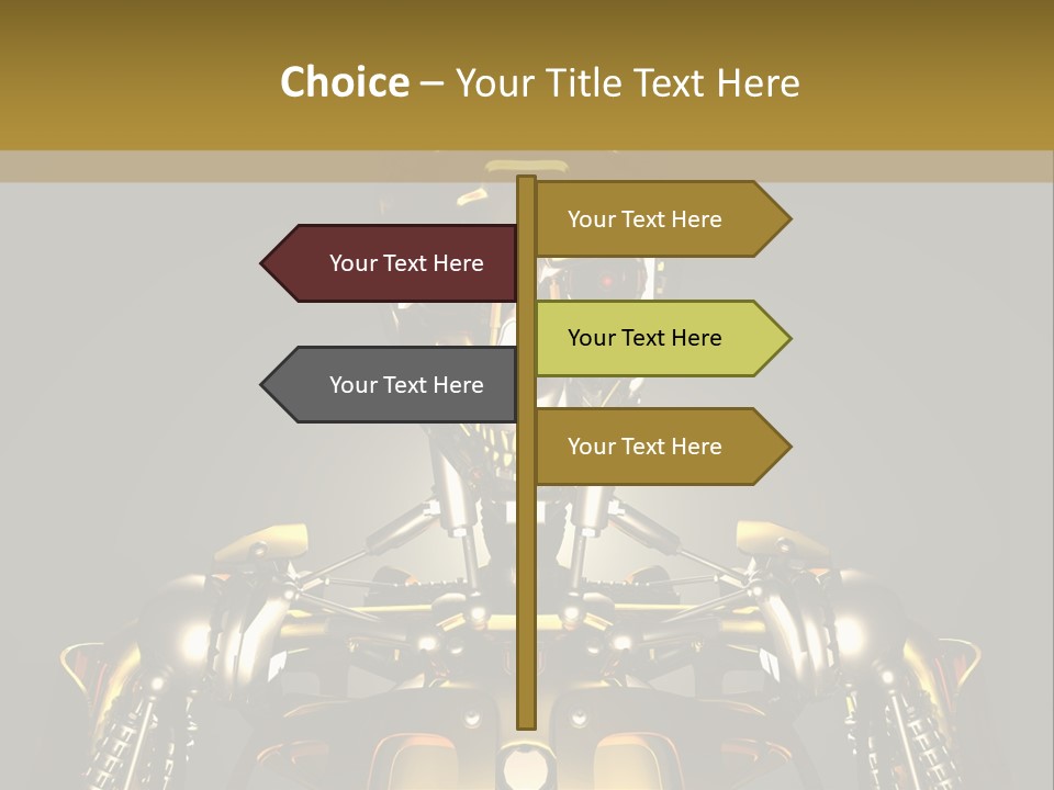 Futuristic Fiction Render PowerPoint Template