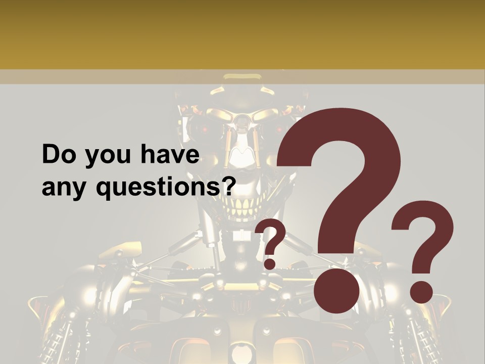 Futuristic Fiction Render PowerPoint Template