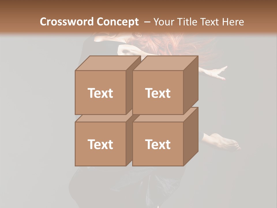 Flexibility Jumper Action PowerPoint Template