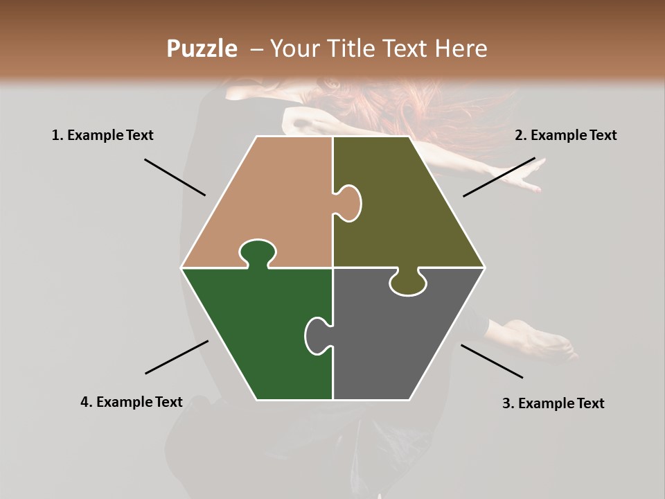 Flexibility Jumper Action PowerPoint Template