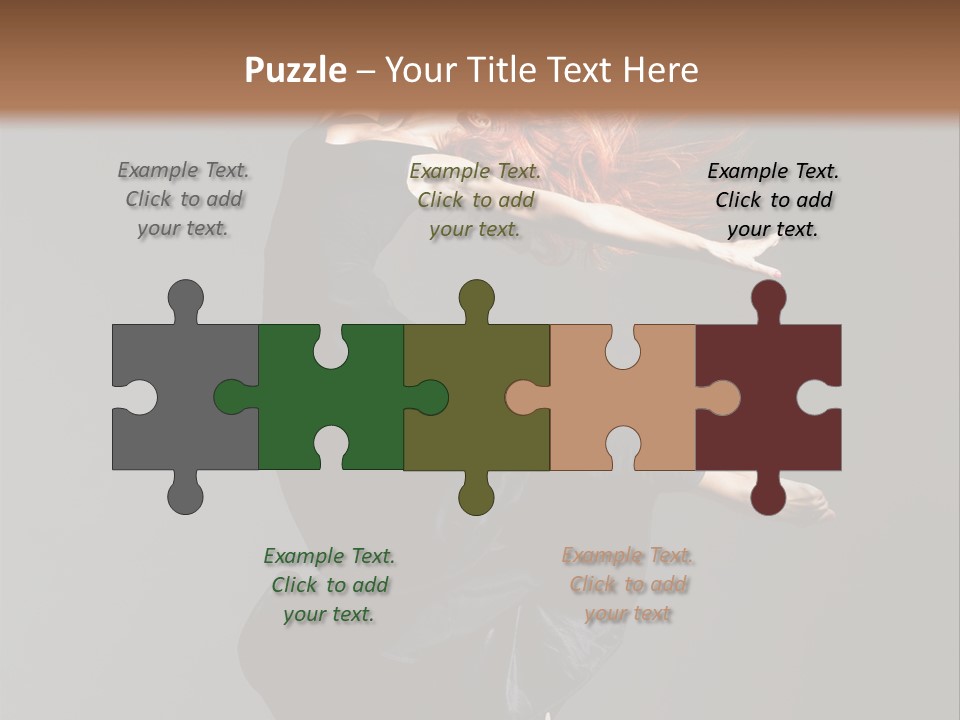 Flexibility Jumper Action PowerPoint Template