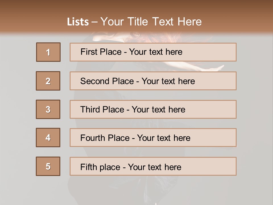 Flexibility Jumper Action PowerPoint Template
