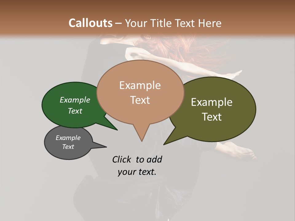 Flexibility Jumper Action PowerPoint Template