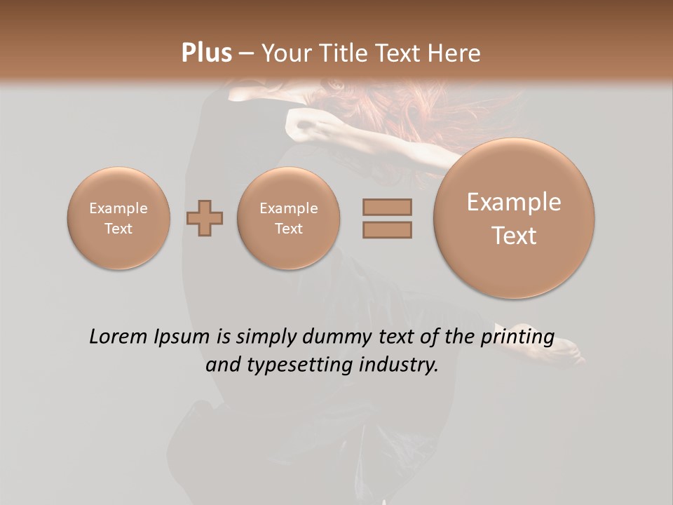 Flexibility Jumper Action PowerPoint Template
