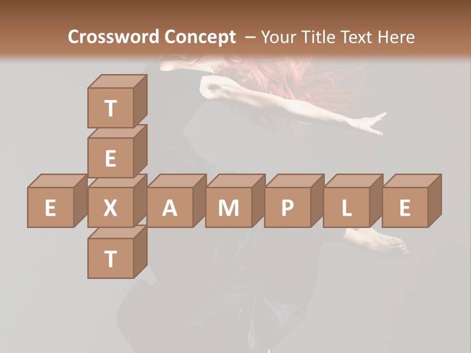 Flexibility Jumper Action PowerPoint Template