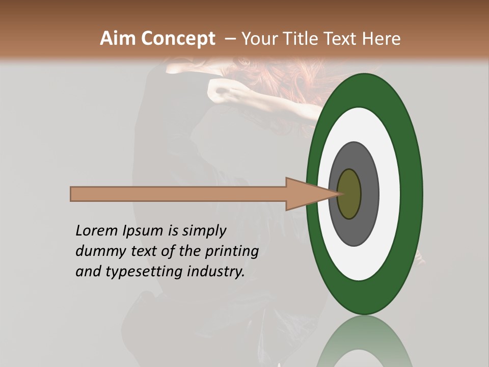 Flexibility Jumper Action PowerPoint Template