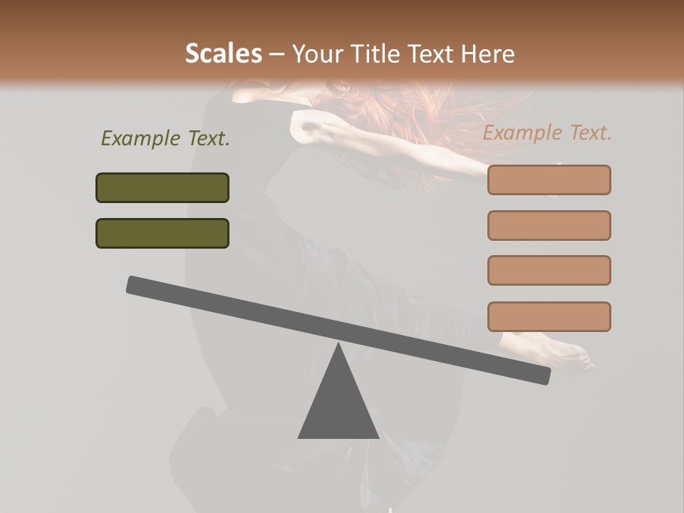 Flexibility Jumper Action PowerPoint Template