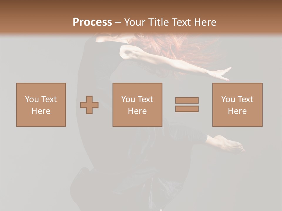 Flexibility Jumper Action PowerPoint Template