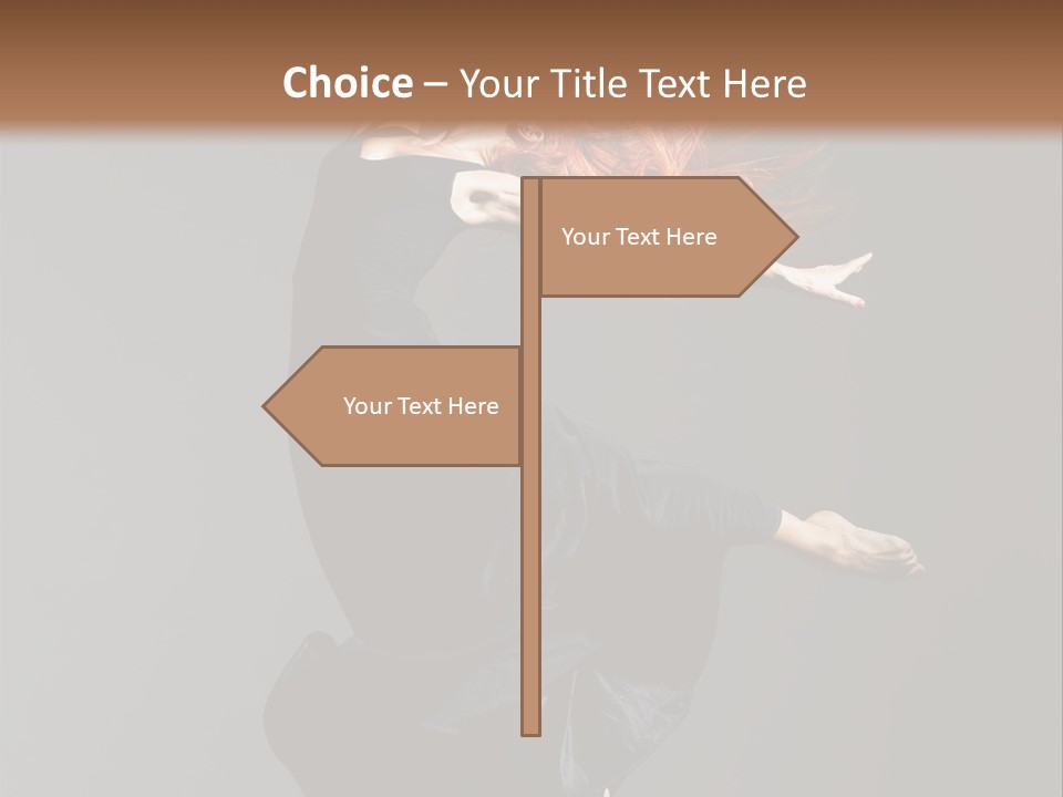 Flexibility Jumper Action PowerPoint Template
