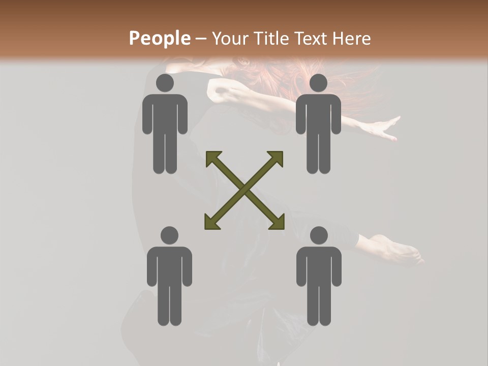 Flexibility Jumper Action PowerPoint Template