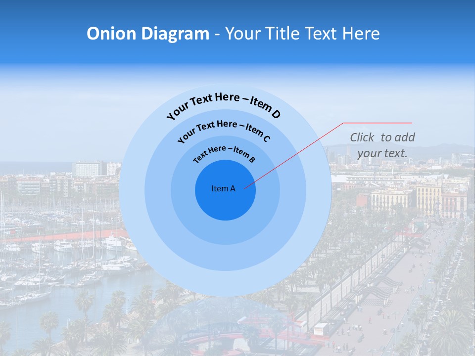 History Barcelona City Symbol PowerPoint Template