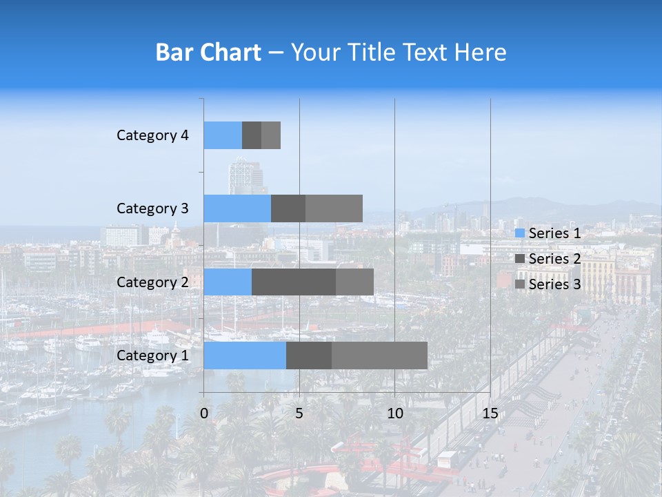History Barcelona City Symbol PowerPoint Template