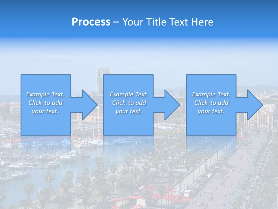 History Barcelona City Symbol PowerPoint Template