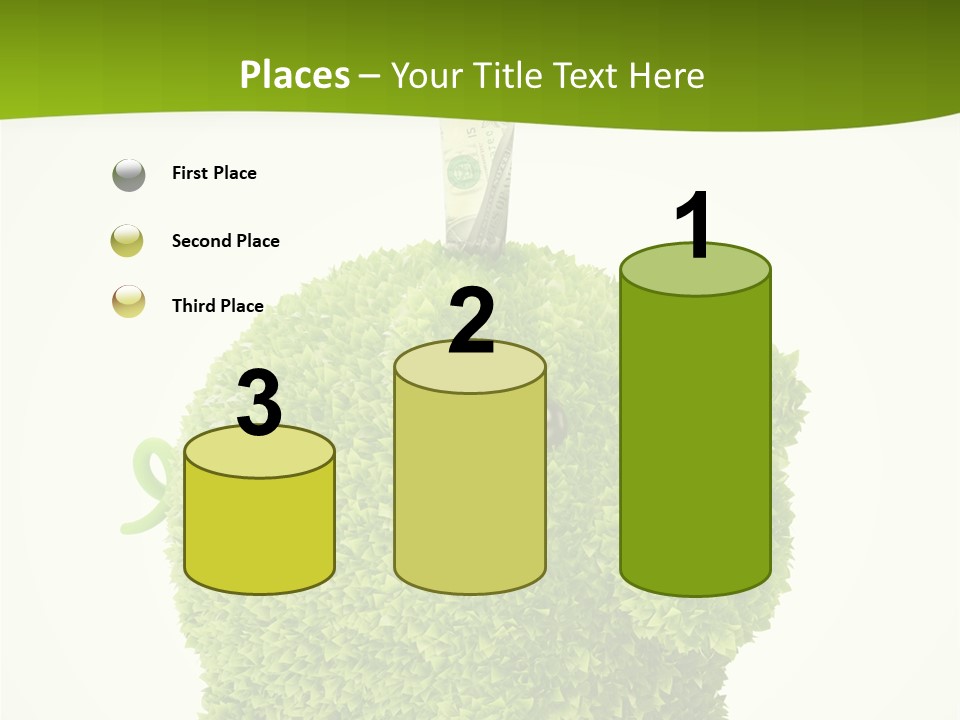 Sustainable Renewable Pig PowerPoint Template