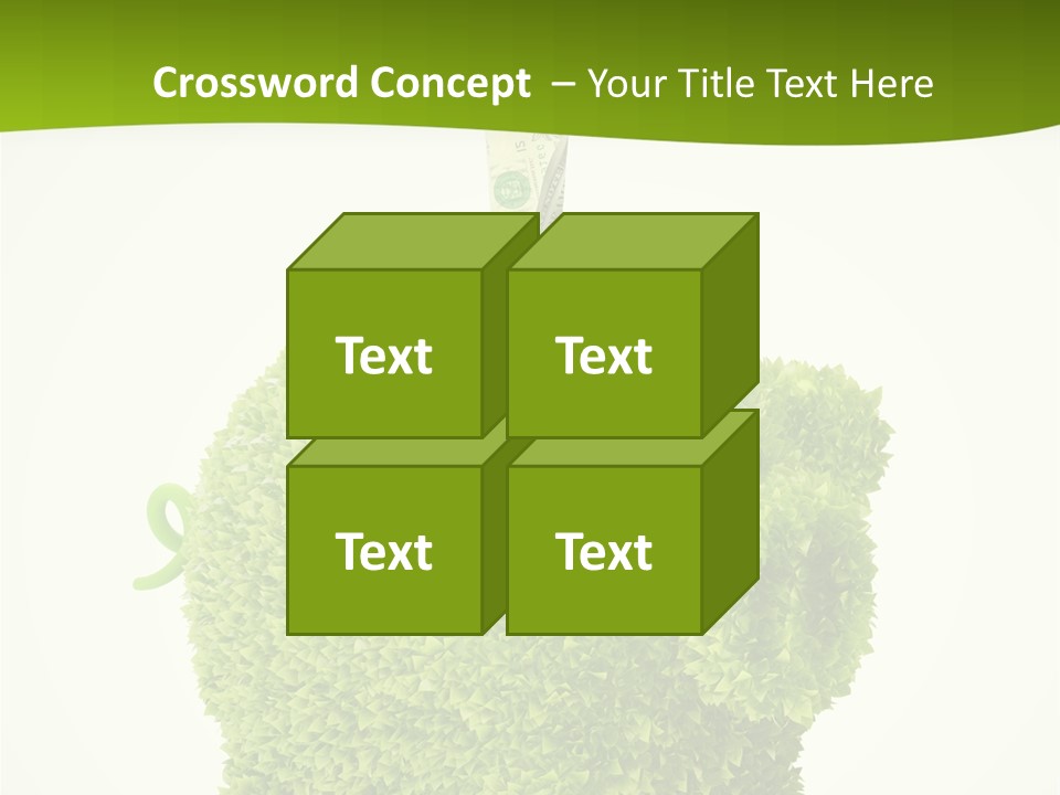 Sustainable Renewable Pig PowerPoint Template