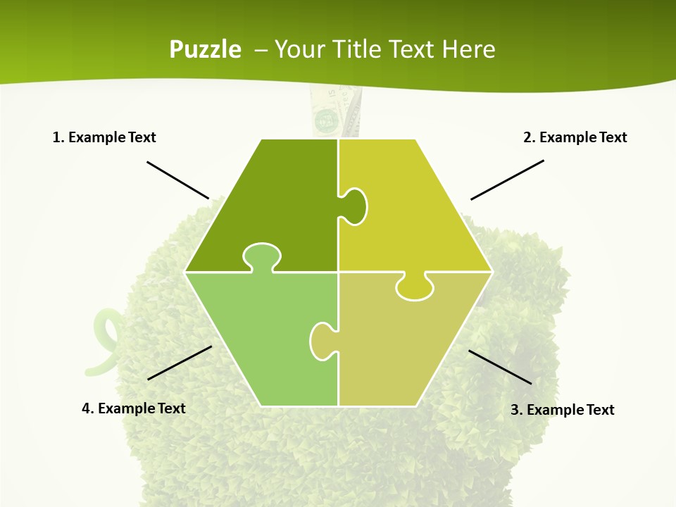 Sustainable Renewable Pig PowerPoint Template