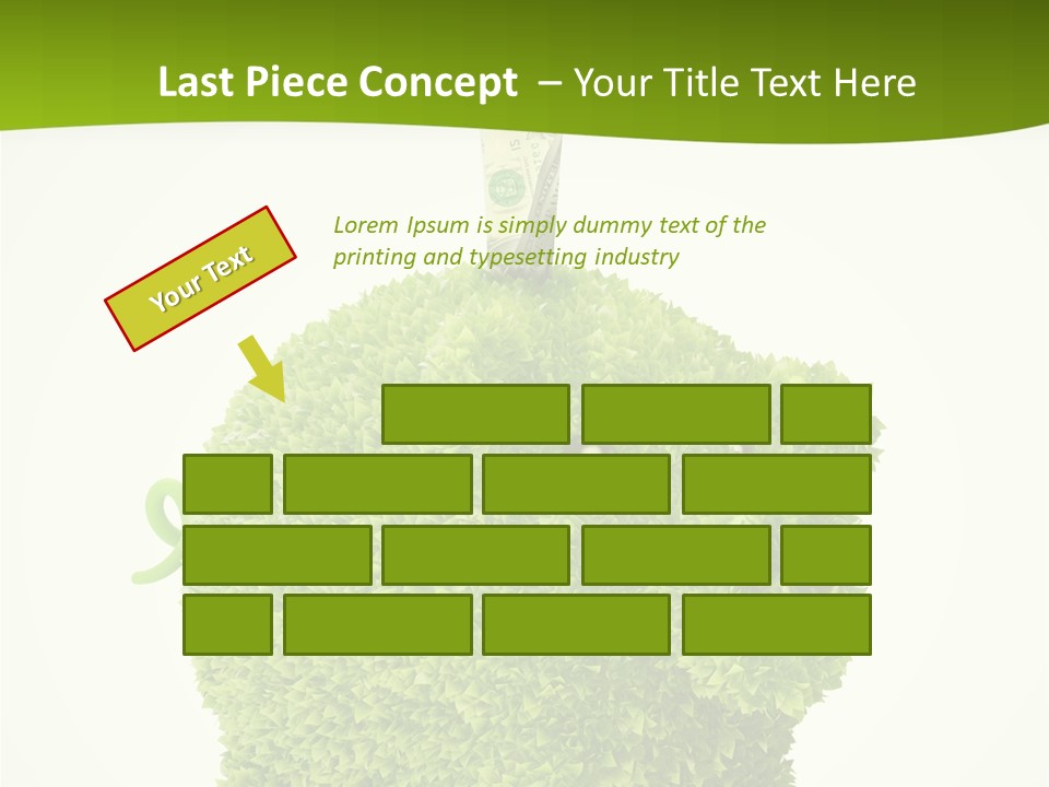 Sustainable Renewable Pig PowerPoint Template