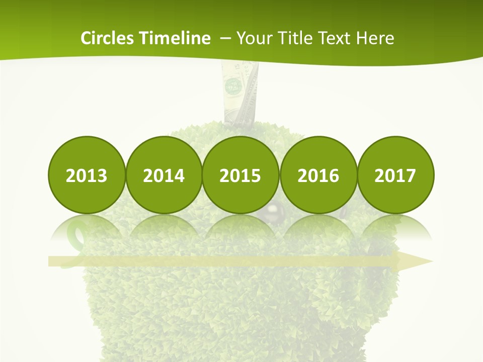 Sustainable Renewable Pig PowerPoint Template