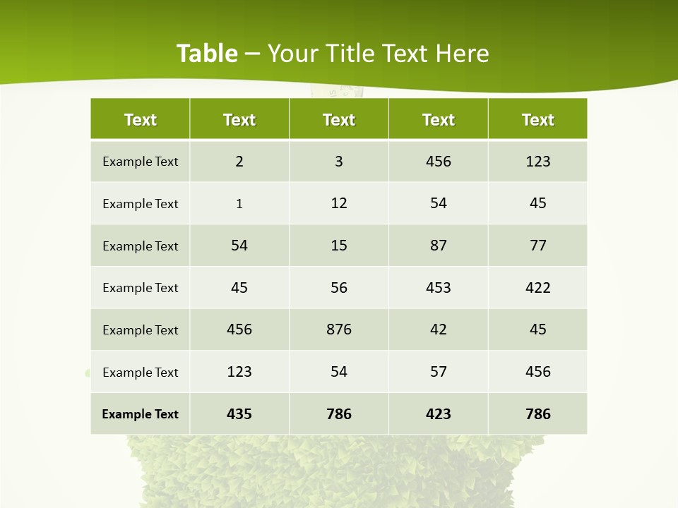 Sustainable Renewable Pig PowerPoint Template