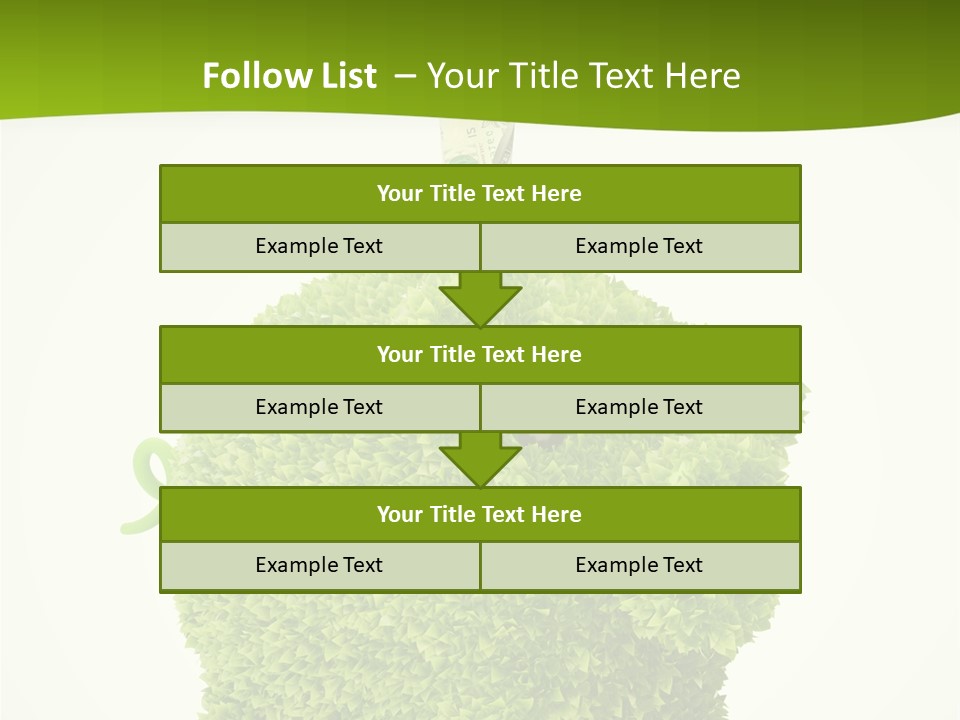 Sustainable Renewable Pig PowerPoint Template