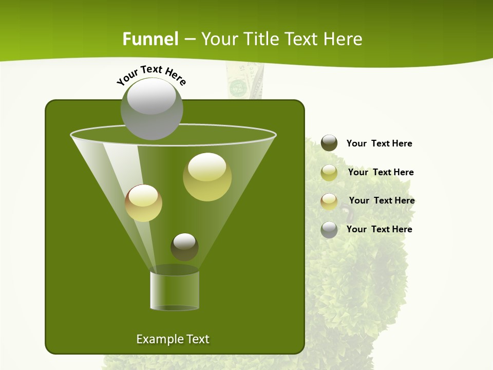 Sustainable Renewable Pig PowerPoint Template