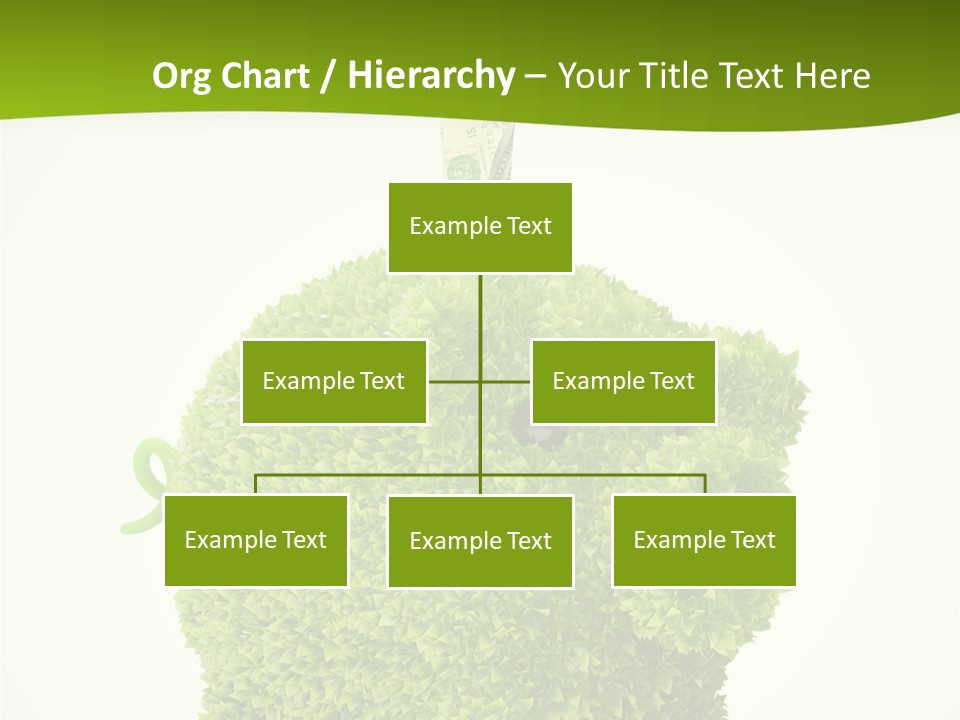 Sustainable Renewable Pig PowerPoint Template