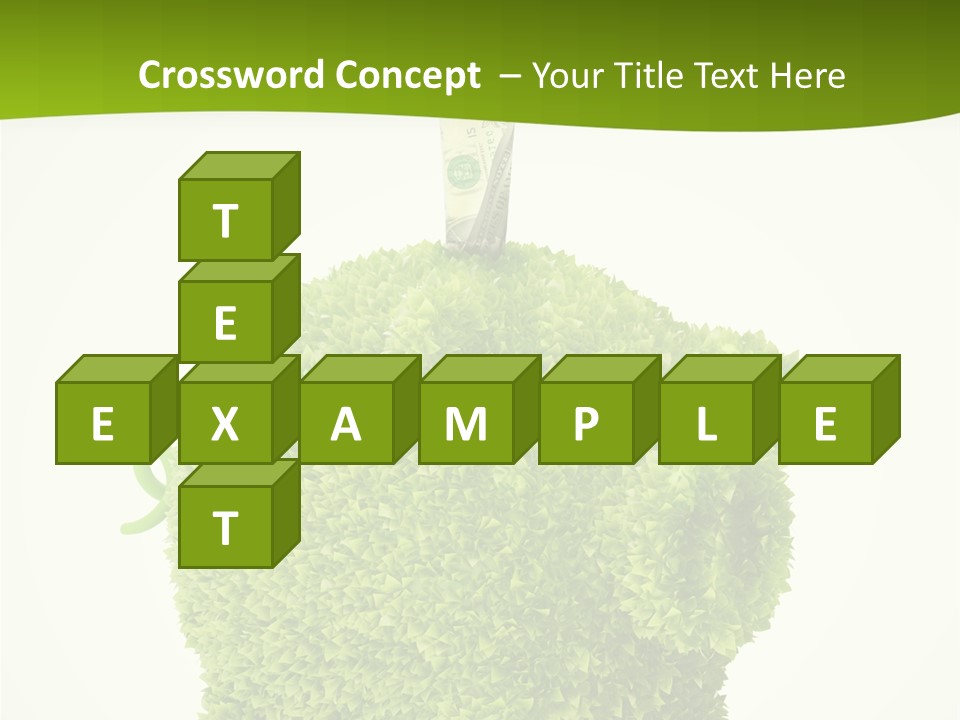 Sustainable Renewable Pig PowerPoint Template